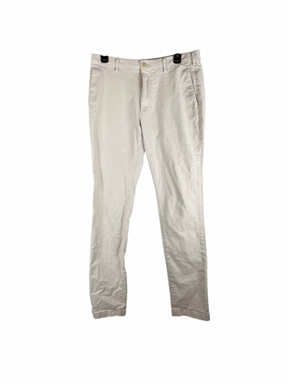 Uniqlo Ivory Beige Stretch Chino Pants Trousers Size 32x34